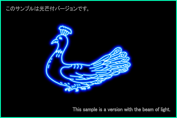Pavo constellation picture Type A