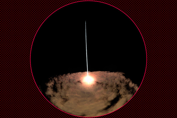 Black hole to issue a jet