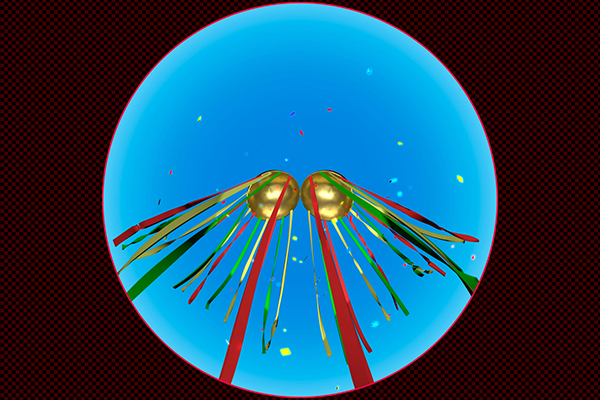 Decorative paper ball