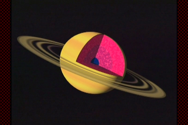Internal structure of Saturn