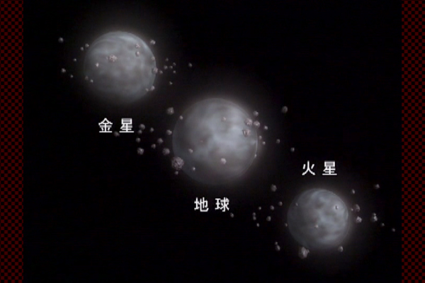 Formation of Venus and Earth, Mars