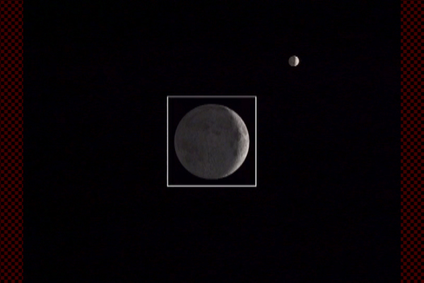 revolution and phase change of the moon