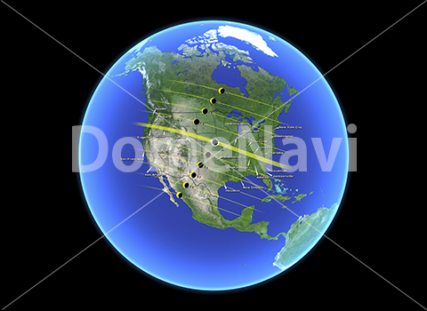 Animated Map of Eclipse in USA-4
