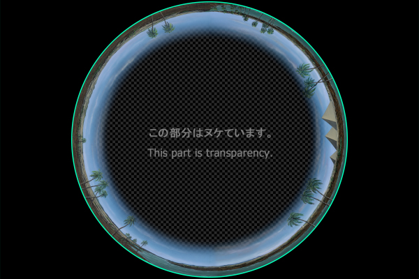 Nile River and Pyramids - Night view A