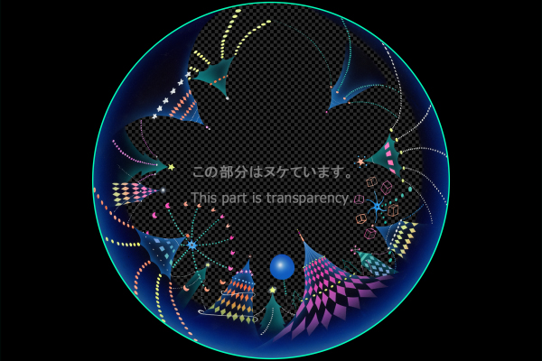 Tent group of festival