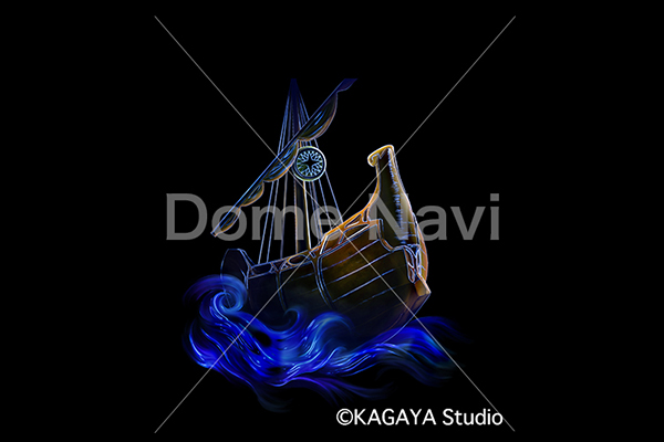 アルゴ座KAGAYA星座絵