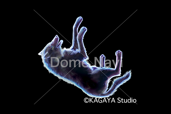 おおかみ座KAGAYA星座絵