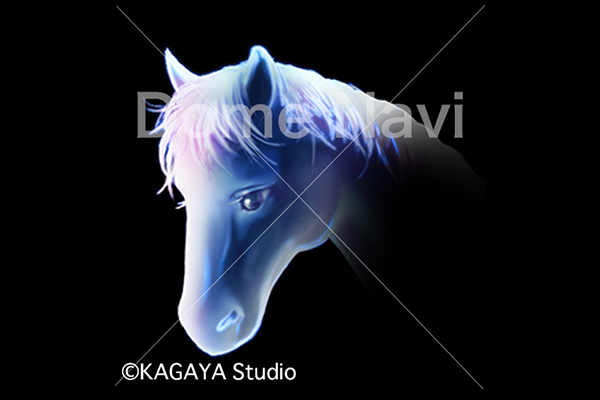 こうま座KAGAYA星座絵