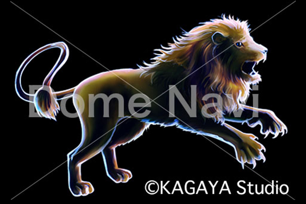 しし座KAGAYA星座絵