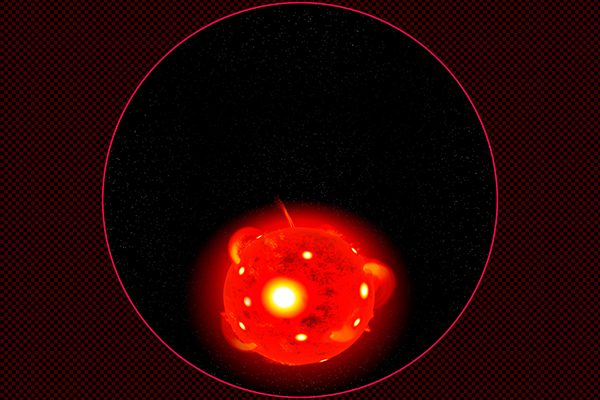 超新星爆発の発生 type1