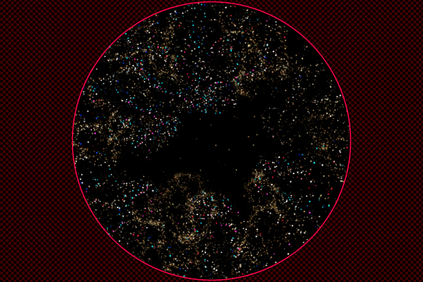 キラキラ星空が割れる(ショート版)