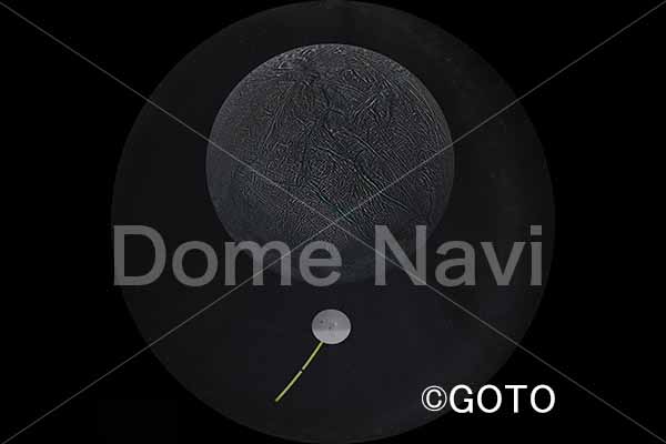 Cassini‐Huygens passing by Enceladus