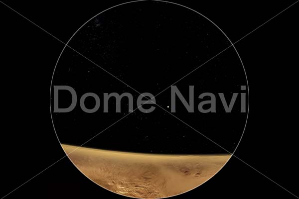 火星飛行２-タルシス台地