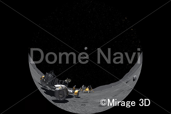 アポロ月着陸船テイクオフ