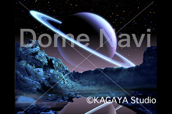 未知の惑星の衛星