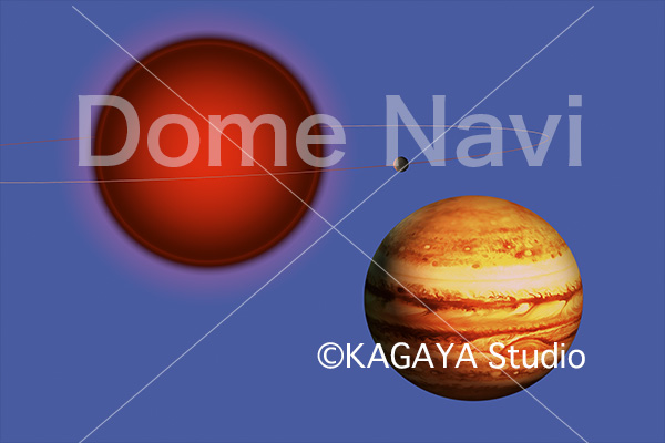 褐色わい星と木星