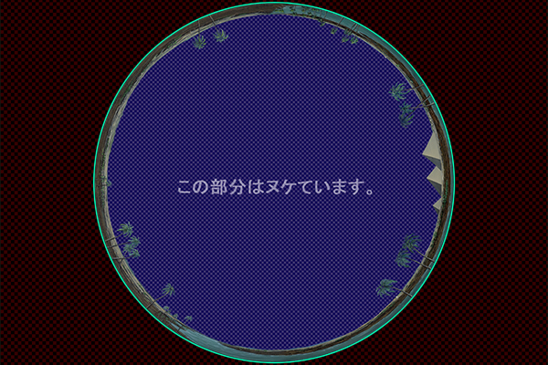 ナイル川とピラミッド -昼景A